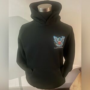 Hustle or Starve Hoodie “Dallas Robot”